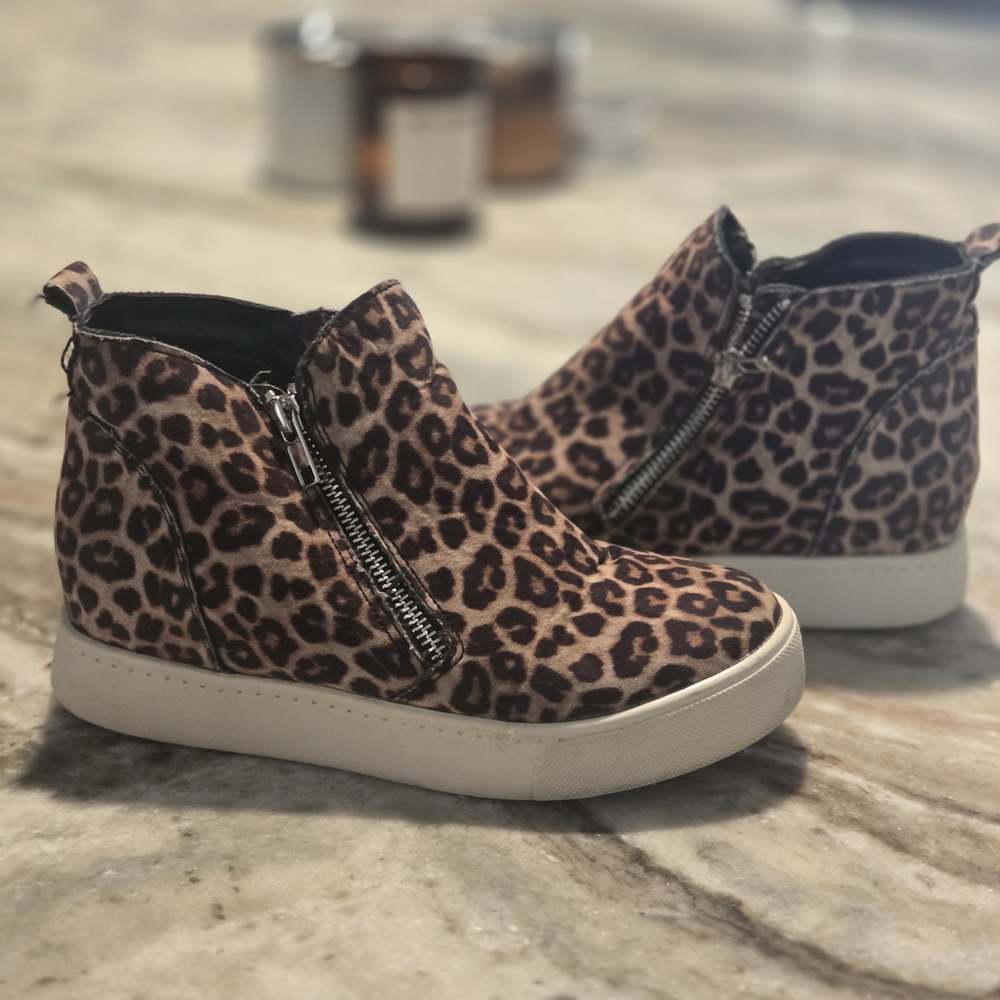 Soda Leopard Print WomensShoes